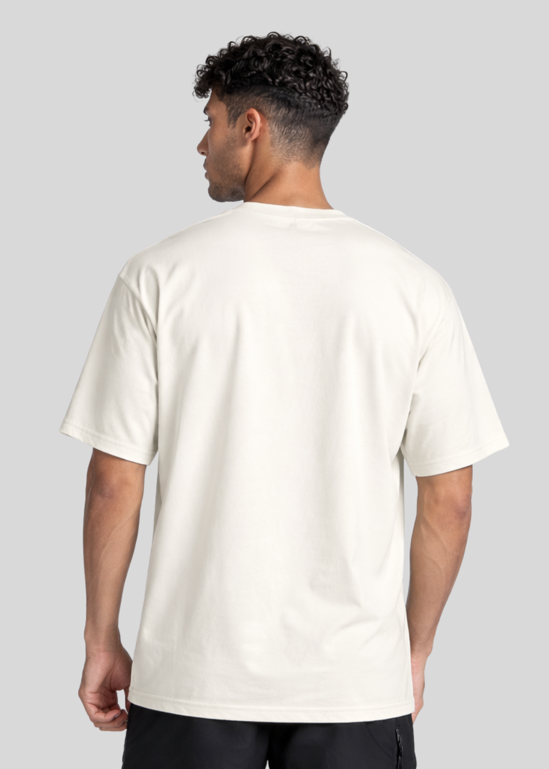 One More Rep Oversized T Shirt (Off White)