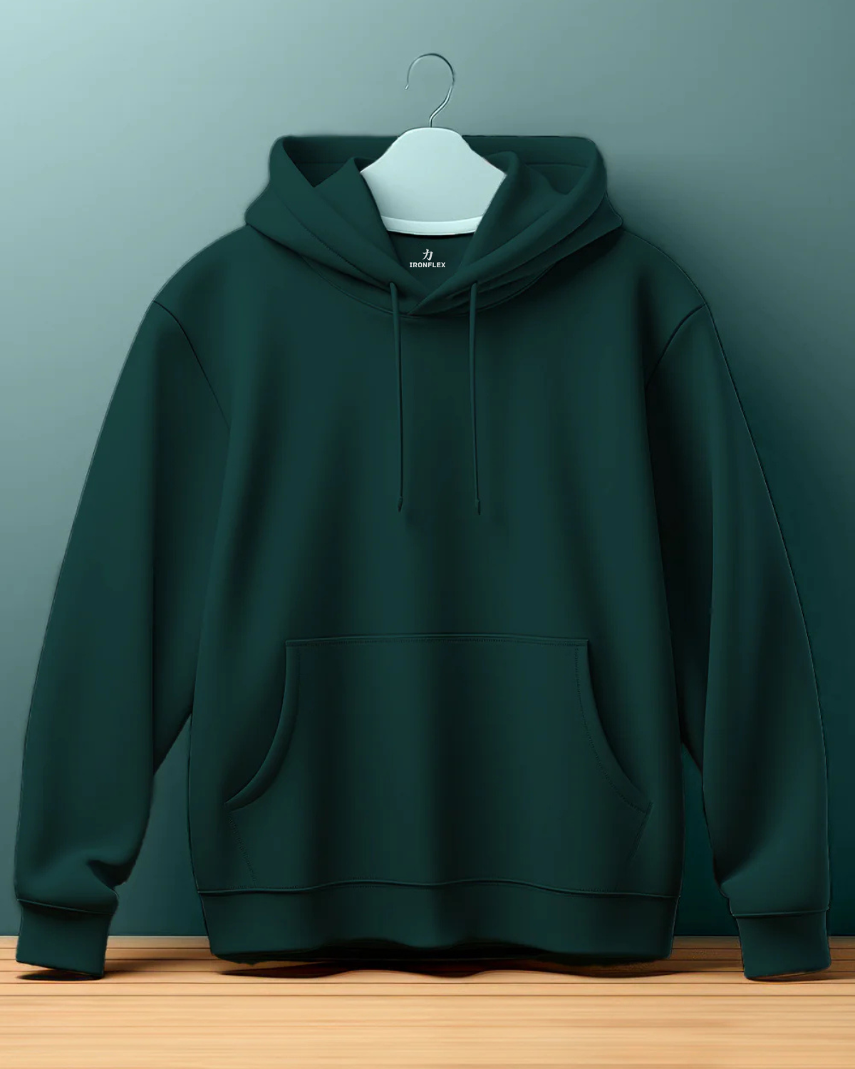 Ironflex Solid Hoodie (Unisex)