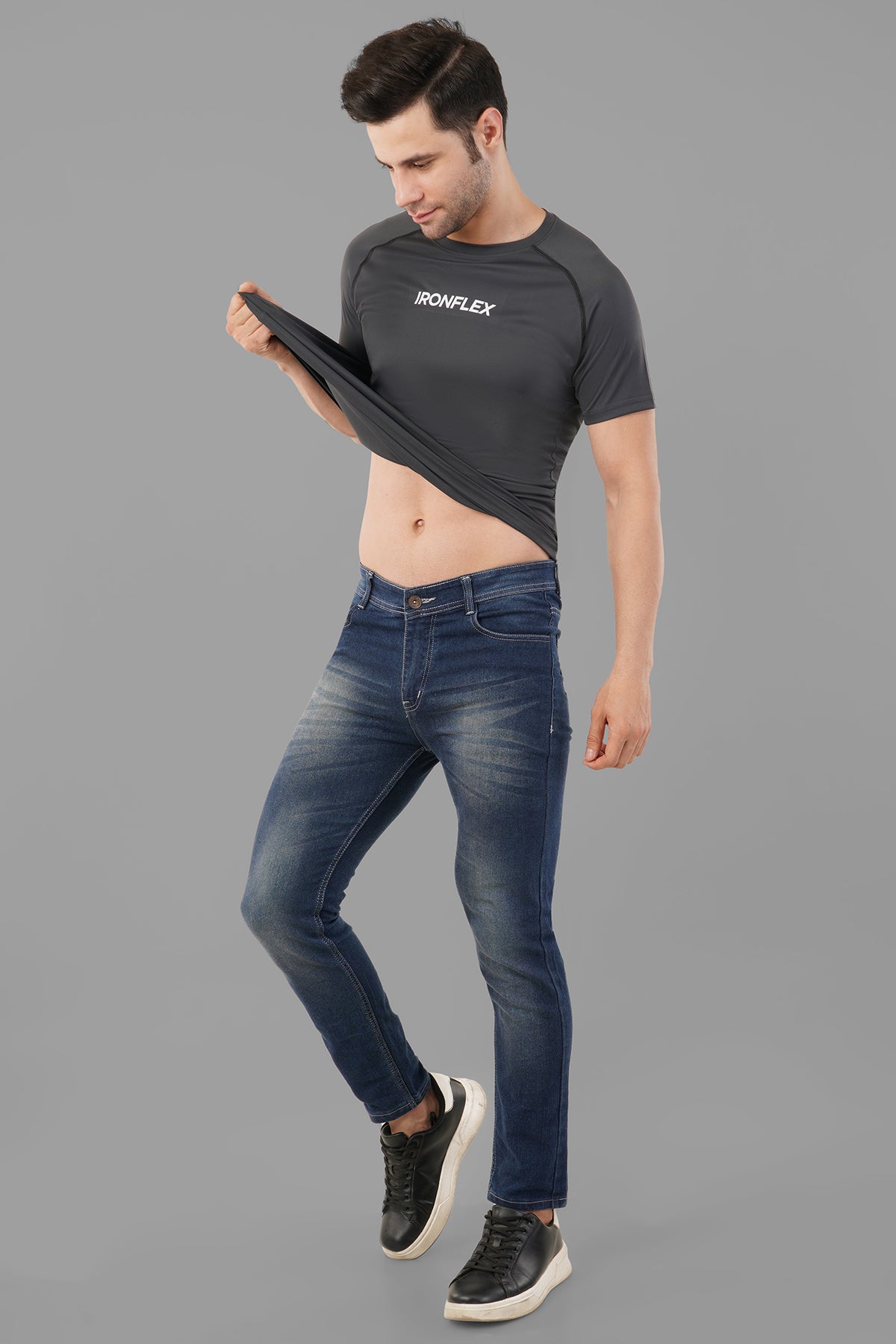 Performance T-Shirt Metal Grey