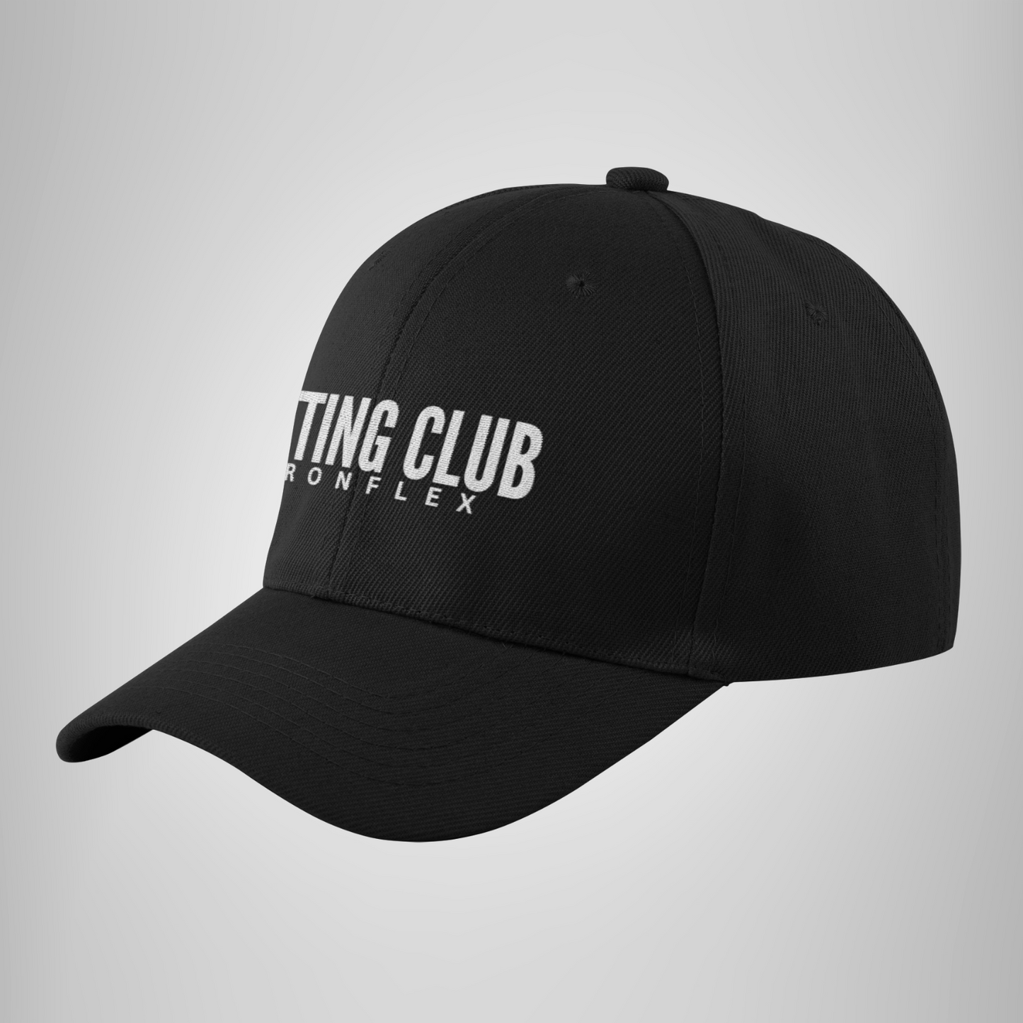 Lifting Club Baseball Cap (Black)