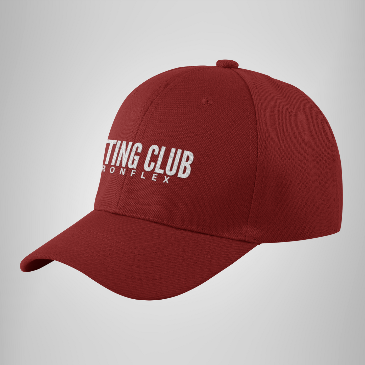 Lifting Club Baseball Cap (Red)
