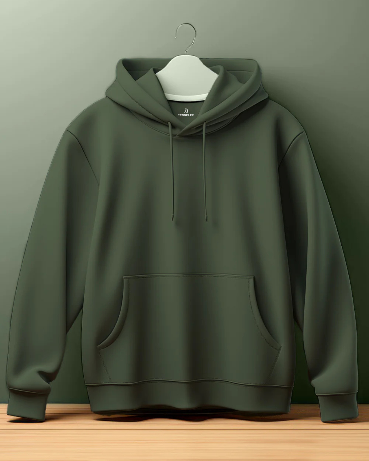 Ironflex Solid Hoodie (Unisex)