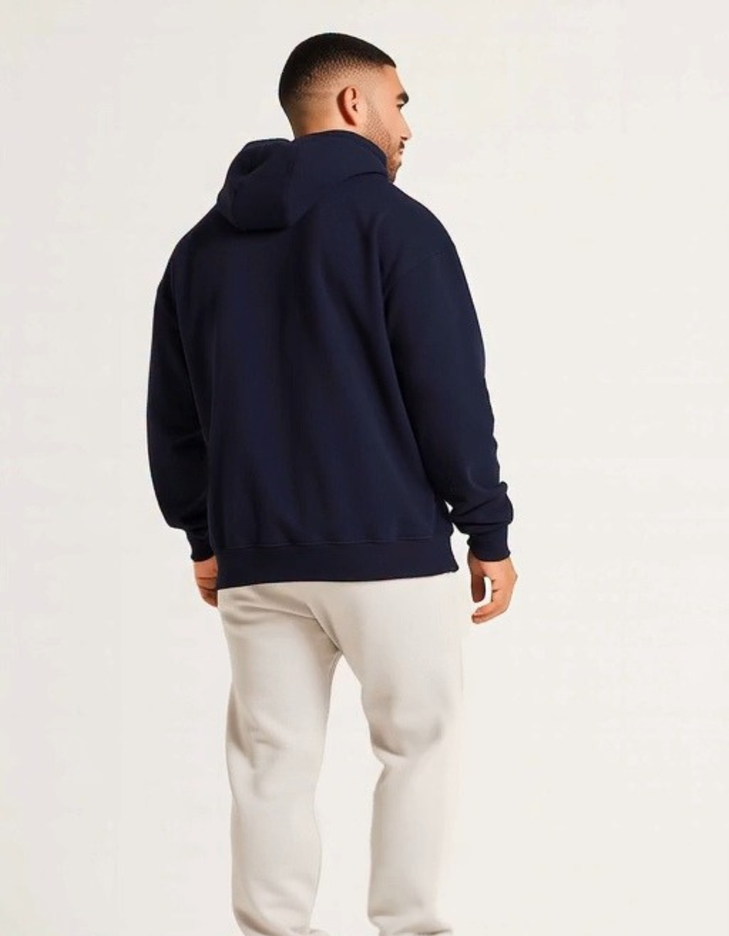 Navy Oversized Unisex Hoodie