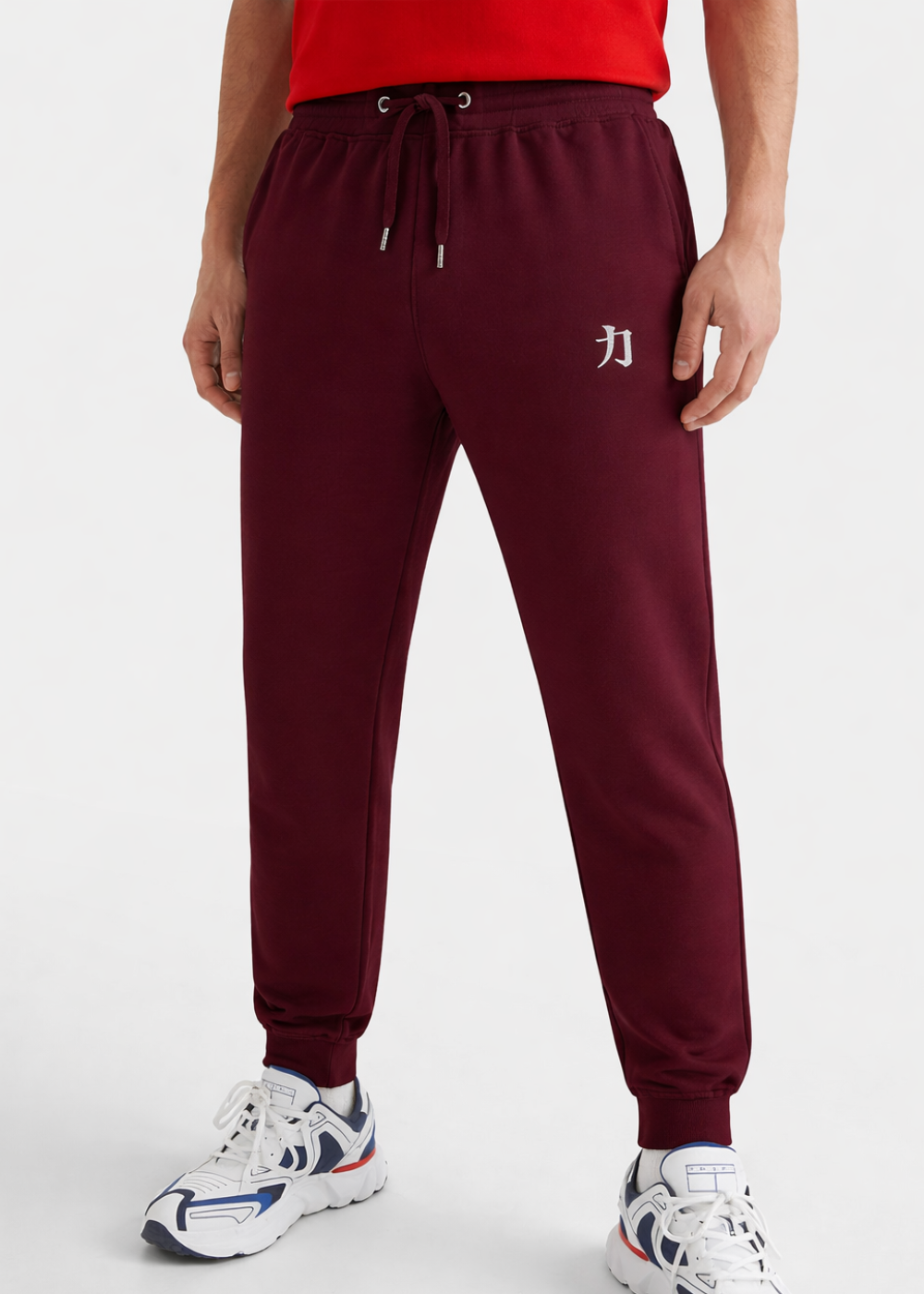 Regular Fit Joggers ( Maroon)