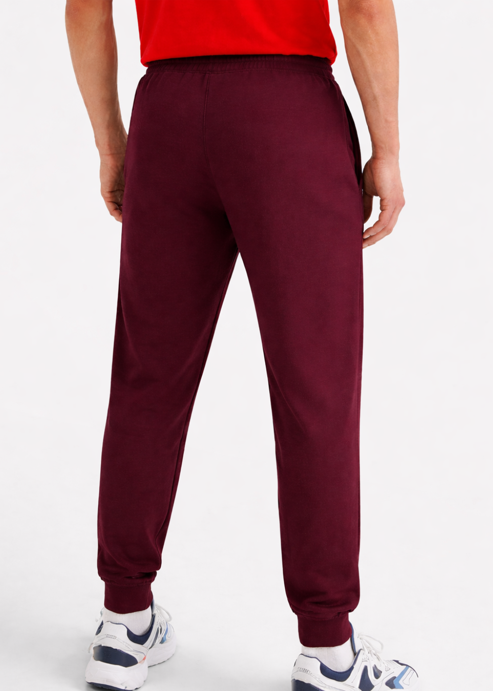Regular Fit Joggers ( Maroon)