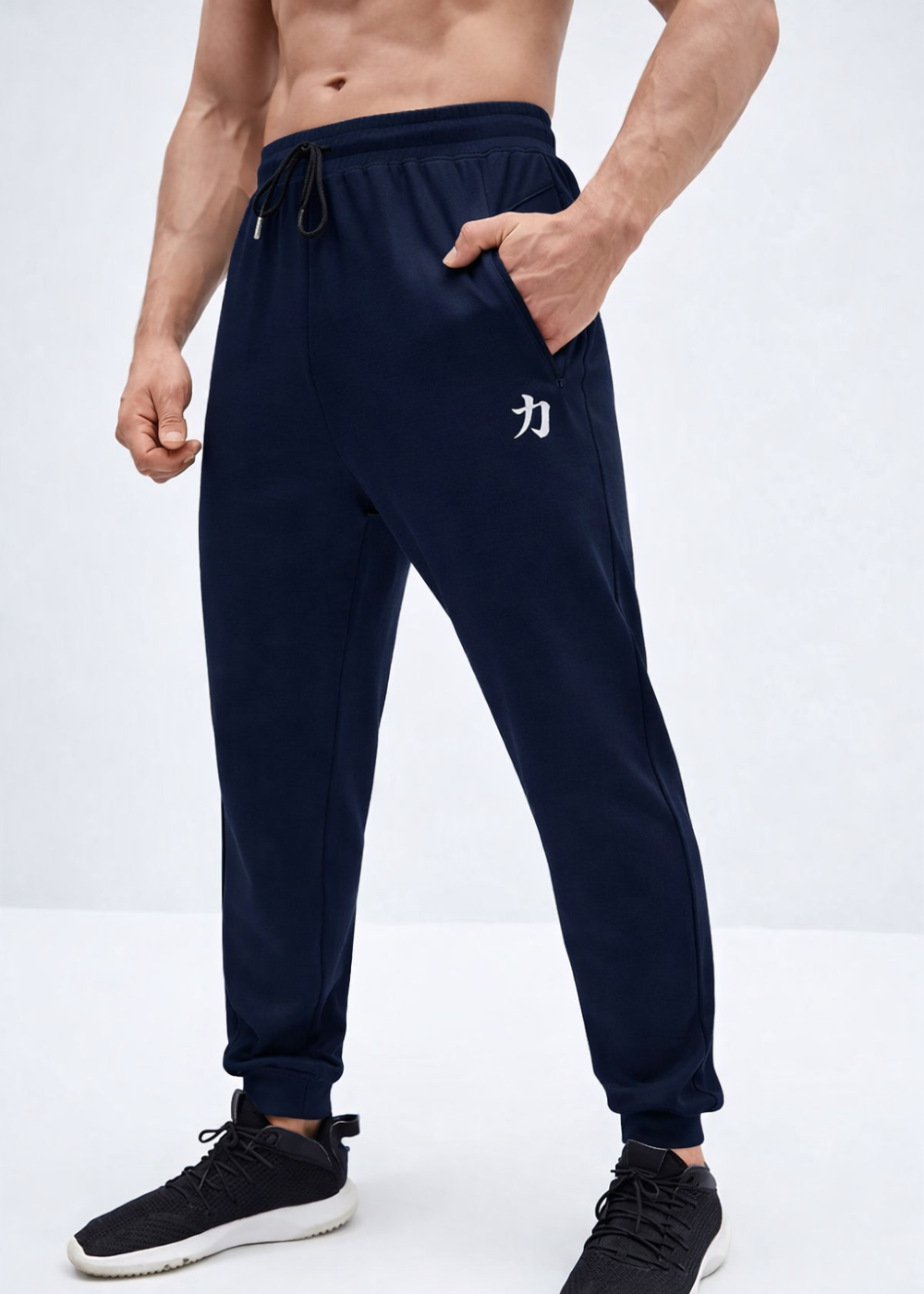 Regular Fit Joggers ( Navy)