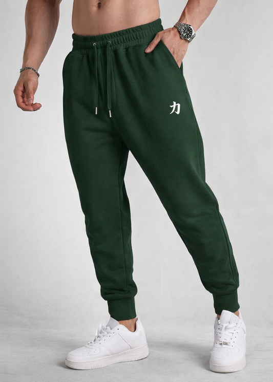 Regular Fit Joggers ( Green)