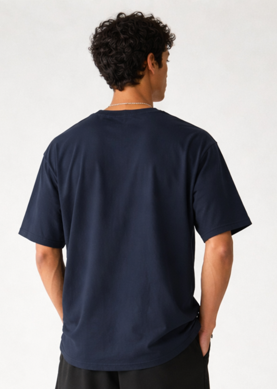 Evolution Oversized T Shirt (Navy)