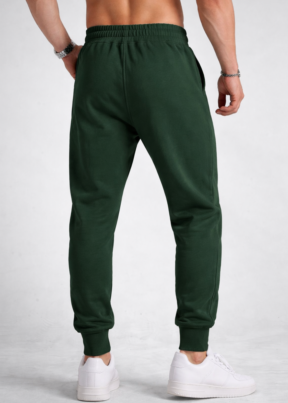Regular Fit Joggers ( Green)