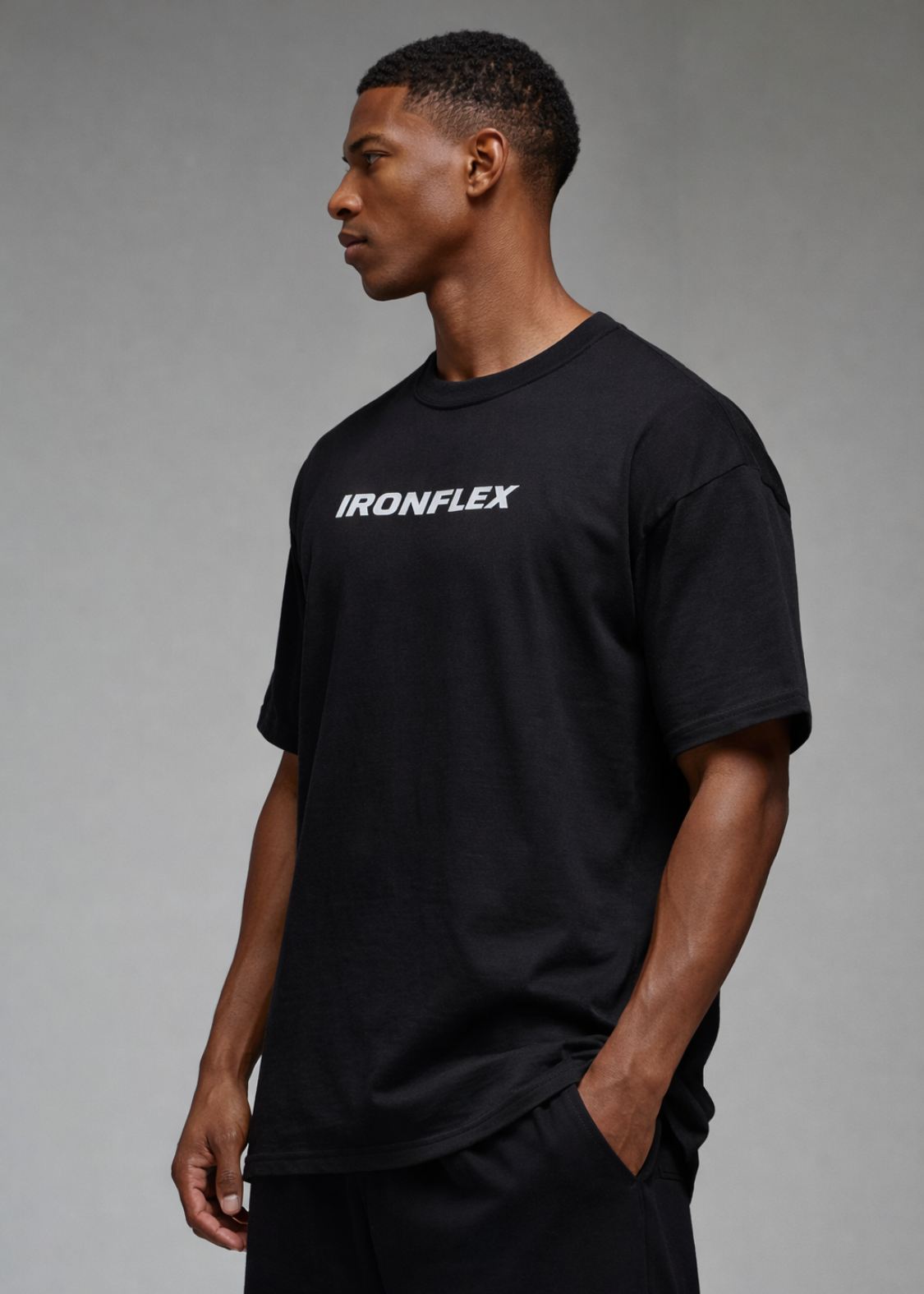 Spartans Oversized T Shirt (Black)