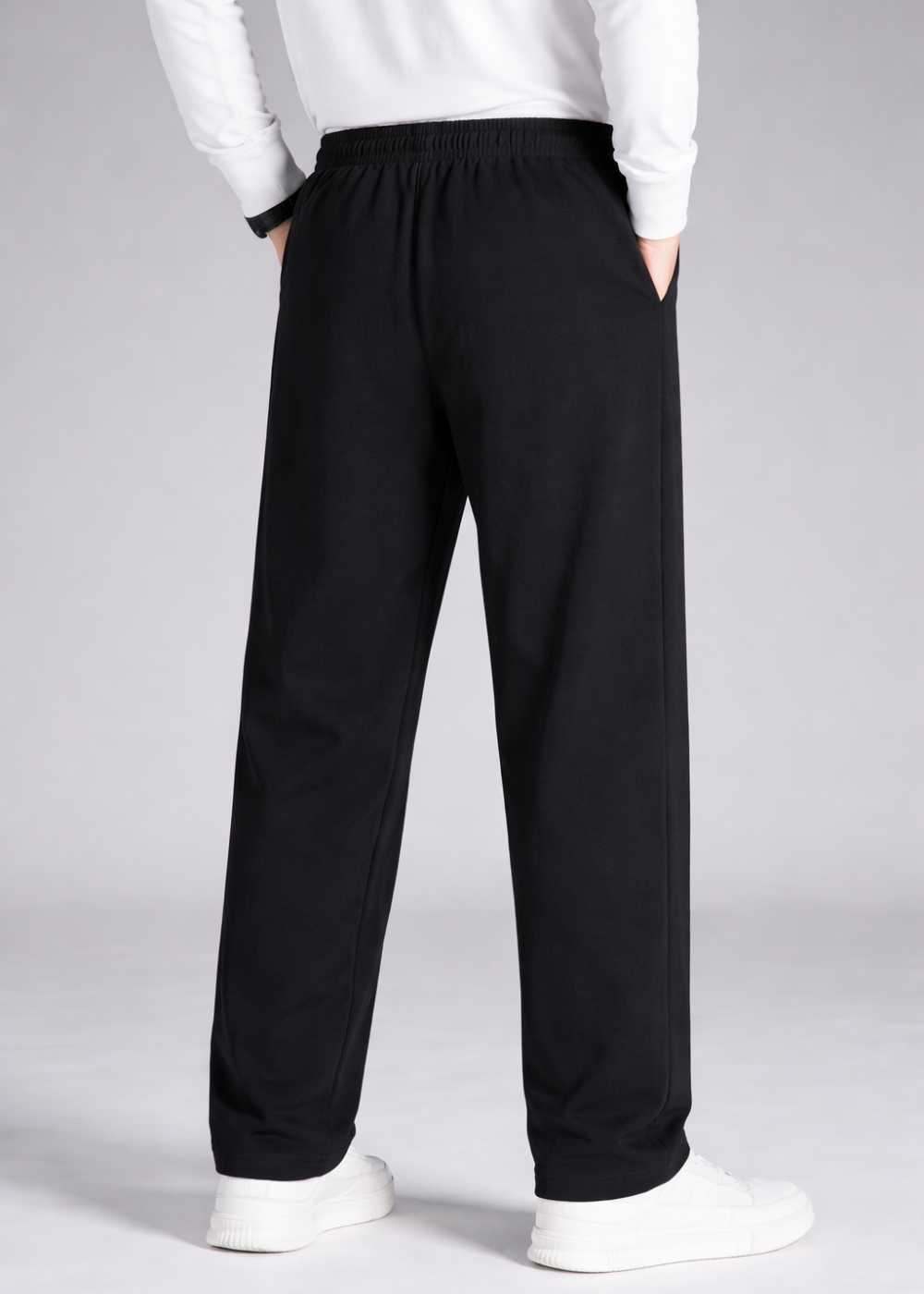 Loose Fit Sweatpants (Black)