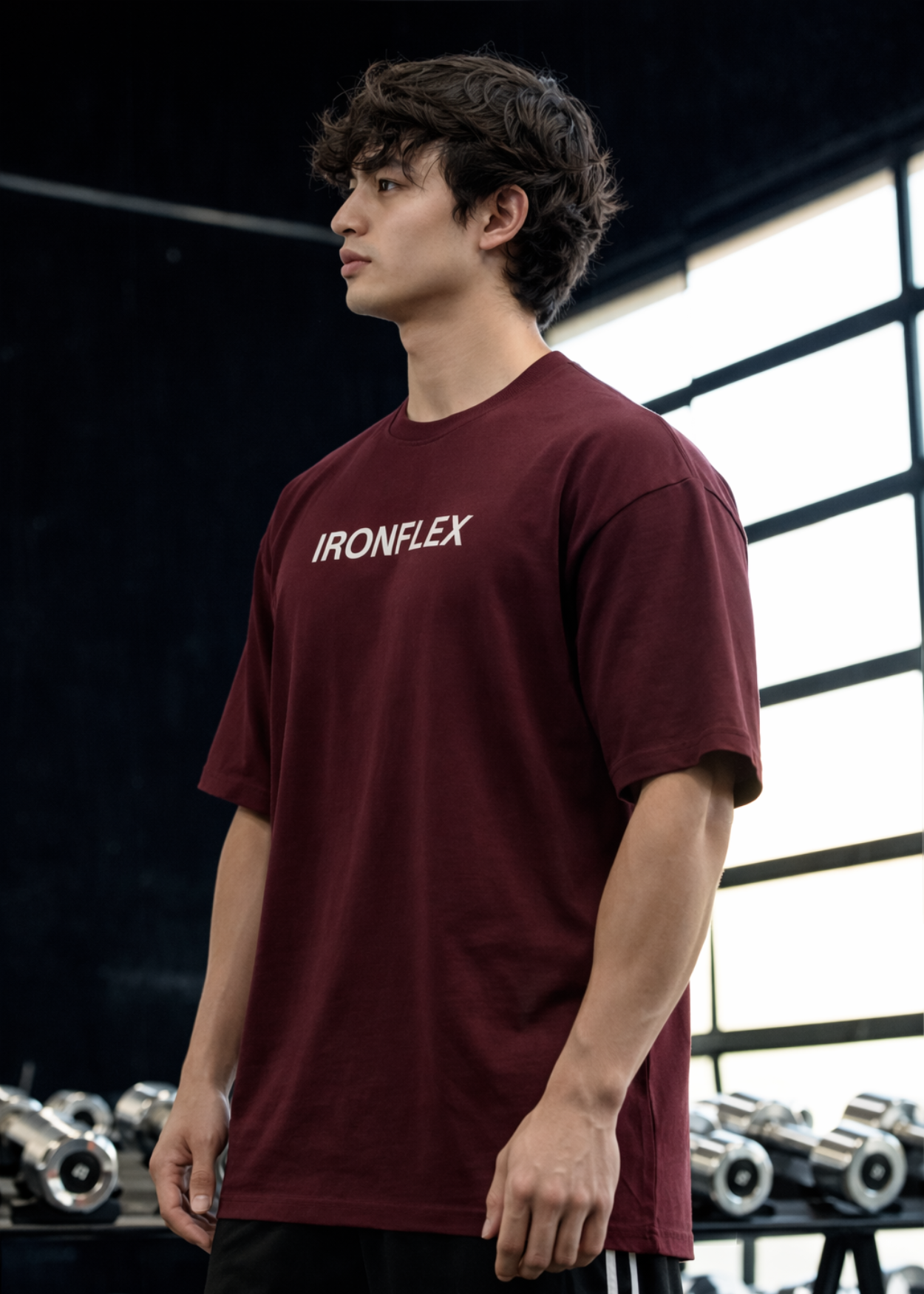 Training Dept Oversized T Shirt (Maroon)
