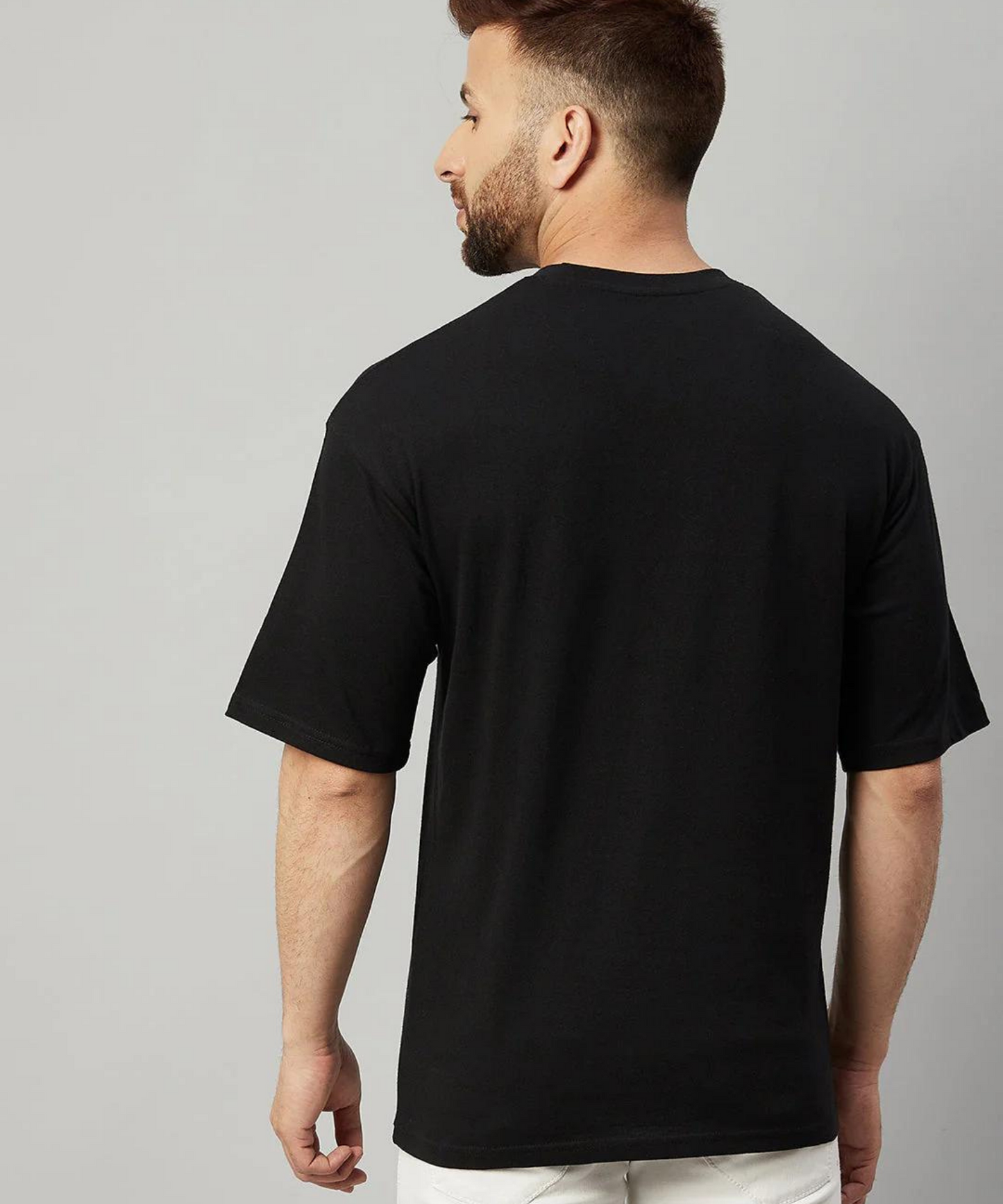 Hustle Oversized Black T-shirt