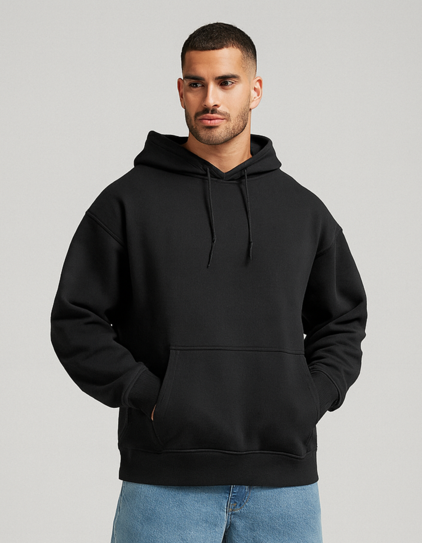 Black Oversized Unisex Hoodie