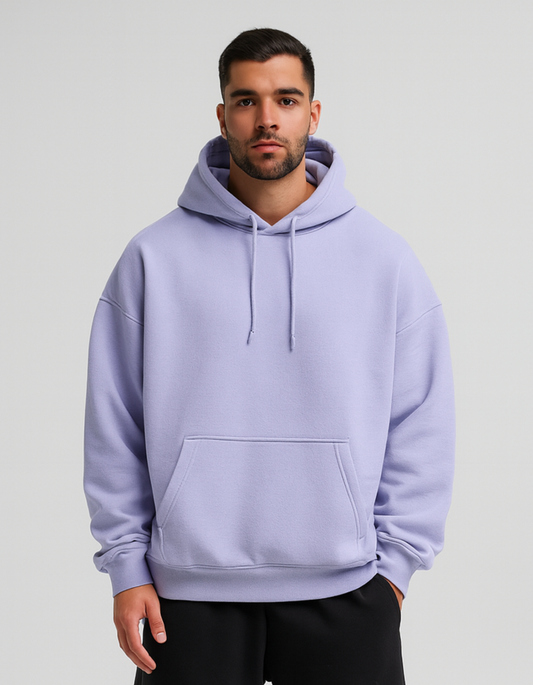 Lavender Oversized Unisex Hoodie