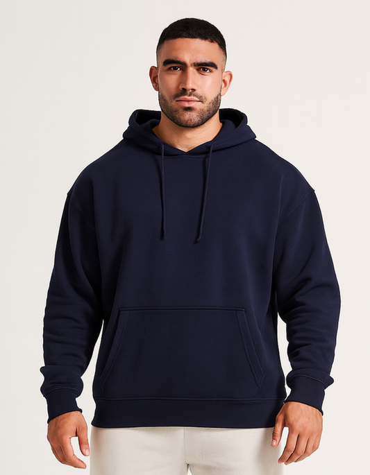 Navy Oversized Unisex Hoodie