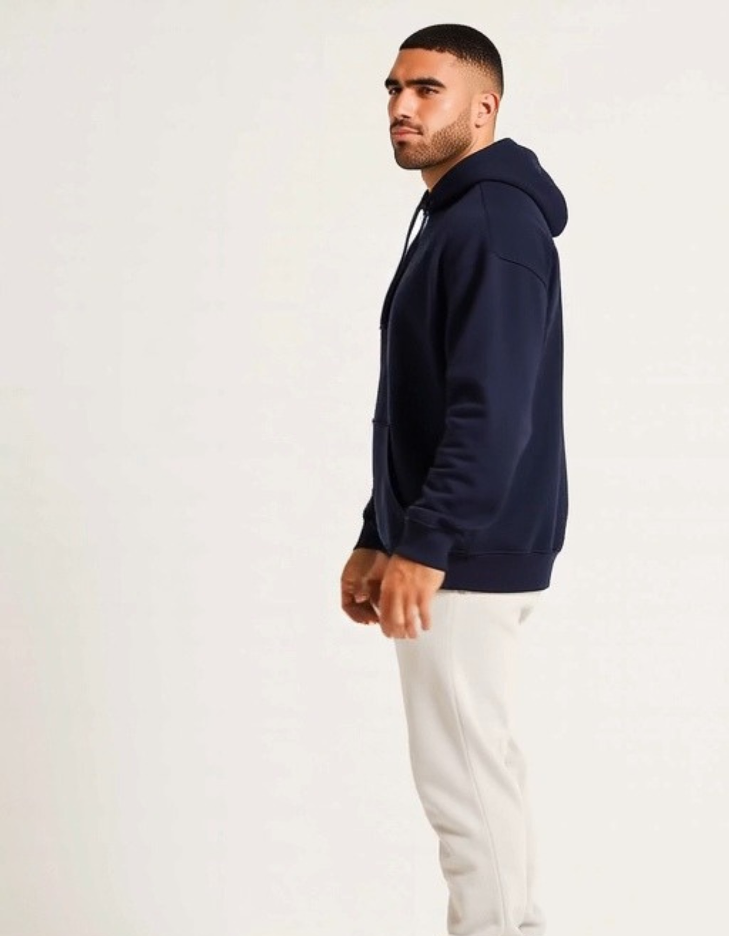 Navy Oversized Unisex Hoodie