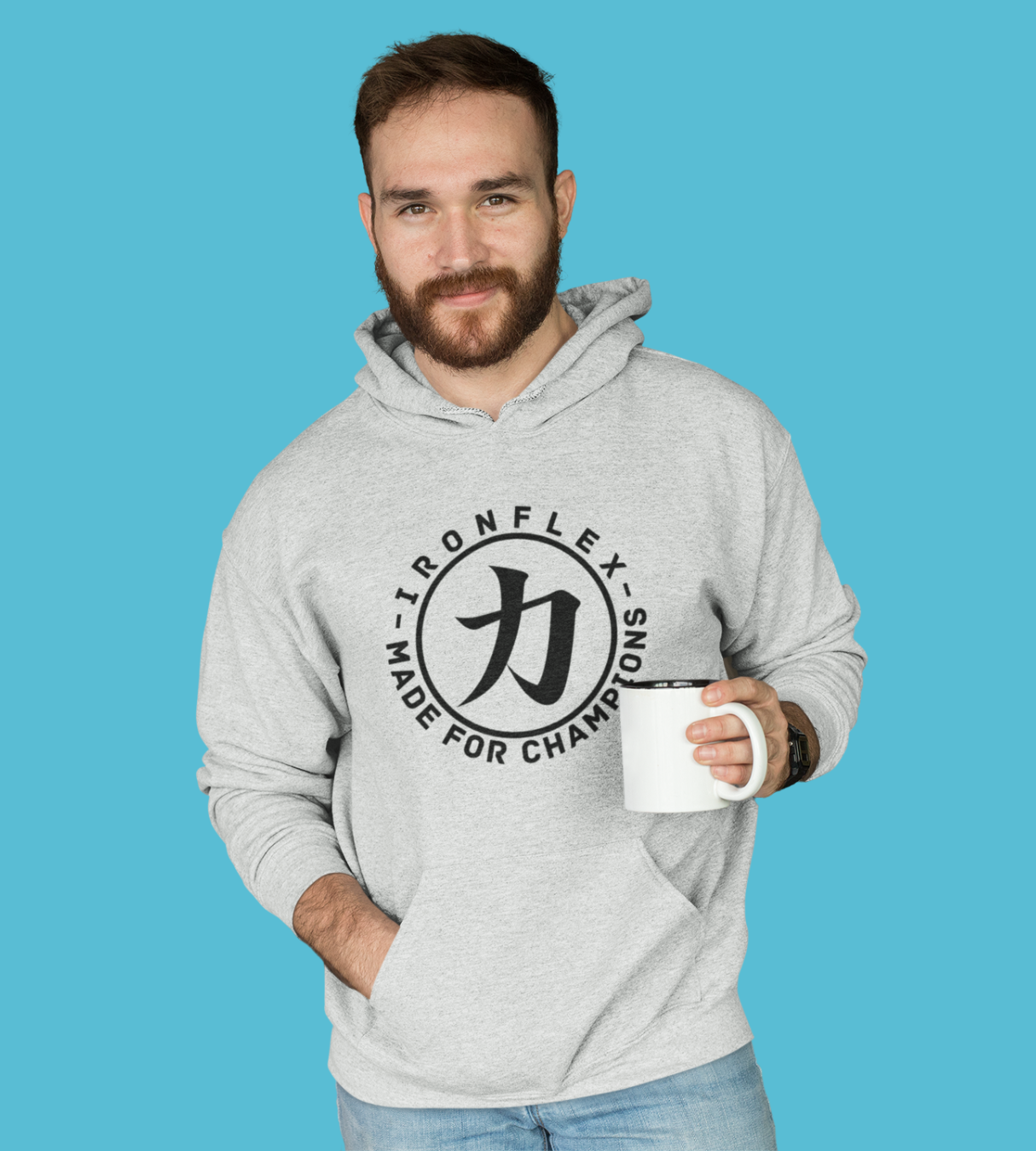 Made For Champions Unisex Hoodie (Ironflex)