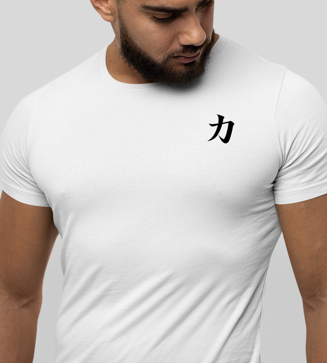 Ironflex Back Printed T-Shirt (White)